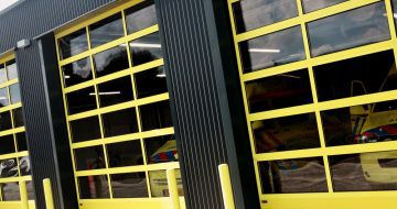 Sektionaltor mit Dämmung