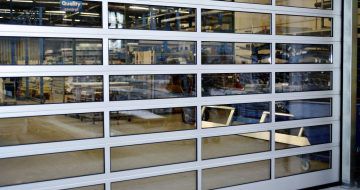 Komfortables und schnelles Sektionaltor