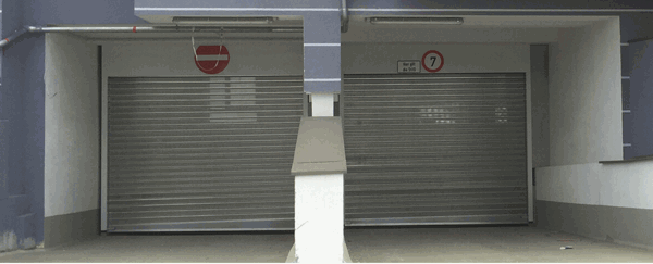 Schnell rein und raus durch Rolltor